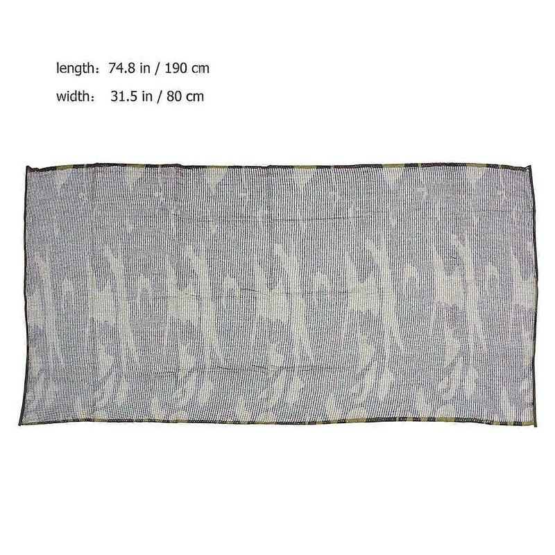 Outdoor Camo Netting Camouflage Scarf Breathable Cooling For Sports Jungle Activities 190*80CM 1Pcs | Fruugo SG