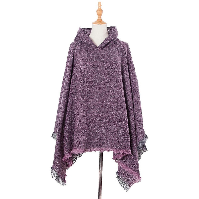 Poncho Cape, Shawl Stole, Blanket Scarf, with Fringes | Fruugo SG