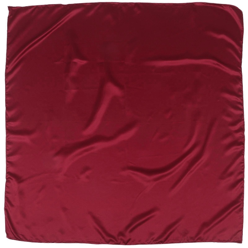 Red Hijab Satin Square Scarf Hand Scarf 180x180cm Dark Red 1Set | Fruugo SG