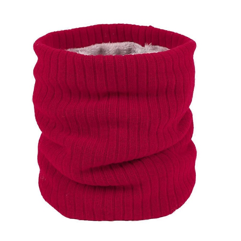 Scarf For Women Fleece Lined Knit Neck Warmer 23.00X22.00X1.00CM 1Set | Fruugo SG