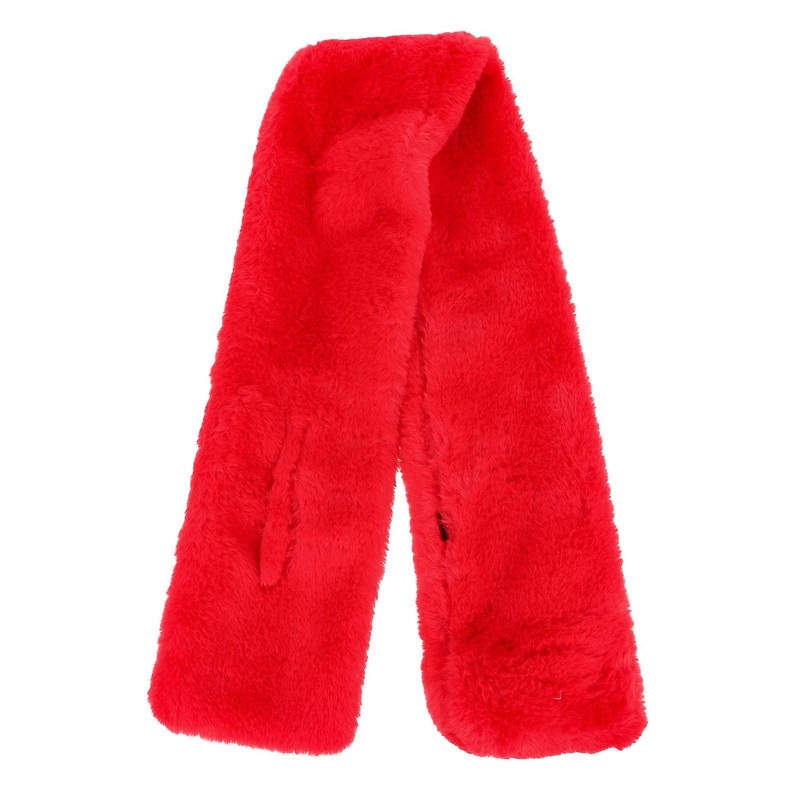 Soft Scarf Plush Collar Scarf Women Winter Warm Imitation Rabbit 1Pcs | Fruugo SG