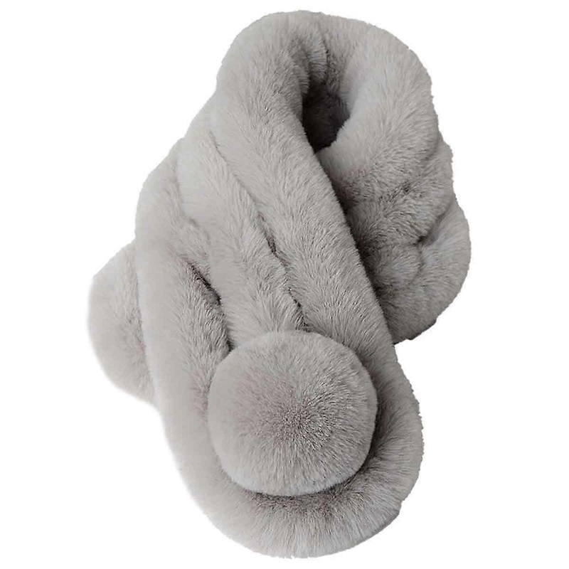 Winter Scarf, Thick, Imitation Fur | Fruugo SG