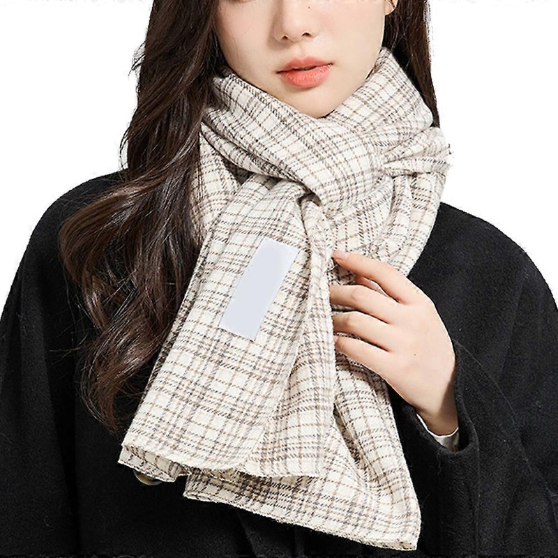 Women’s scarf, checkered, oversized poncho | Fruugo SG