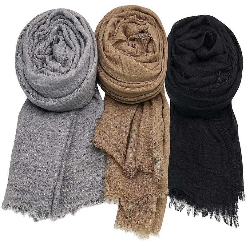 3-Piece Womens Scarf Set, Shawl & Wrap for All Seasons | Fruugo SG