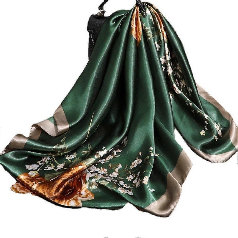 90cm Kerchief Silky Scarf Fashion Shawl Sun Proof Wraps for Lady | Fruugo SG