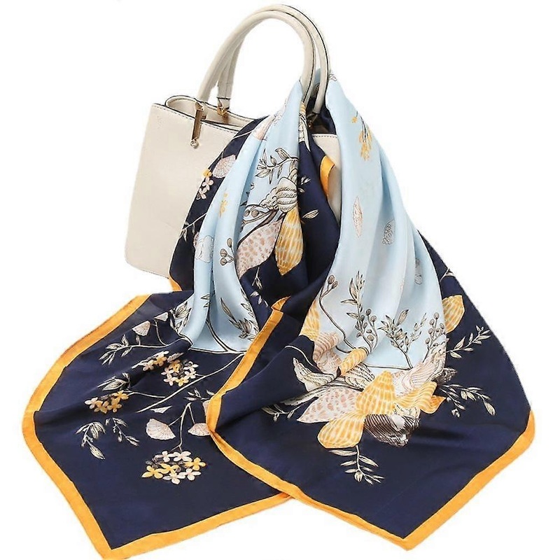 90cm Kerchief Sun Proof Shawl Silky Scarf Fashion Wraps for Lady | Fruugo SG