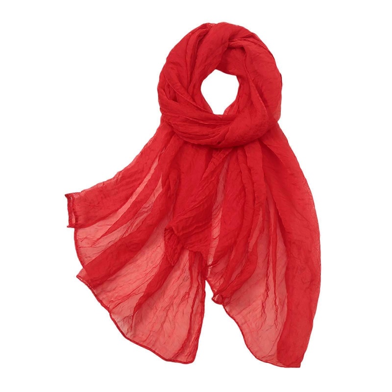 Chiffon Scarf for Women, Fashion Women Lovely Plain Soft Long Sheer Chiffon Neck Head Scarves Neatly Stitched | Fruugo SG