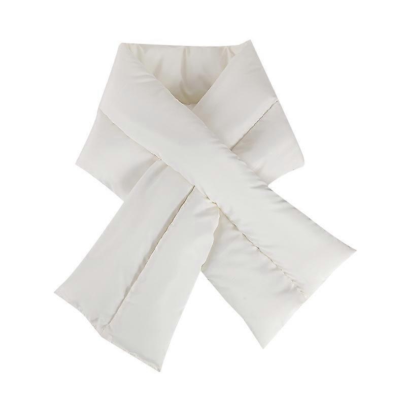 Filled down scarf, autumn and winter new cross down scarf, solid color warm scarf, cold protection neck scarf | Fruugo SG