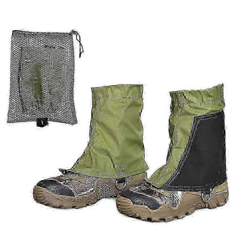 Gaiters Low Waterproof Ankle Gaiters Adjustable Protective Shoe Covers for Women Men Hiking Climbing Walking | Fruugo SG