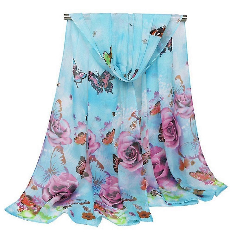 New Fashion Scarf Chiffon Wraps Shawl Lightweight Scarf for Woman | Fruugo SG