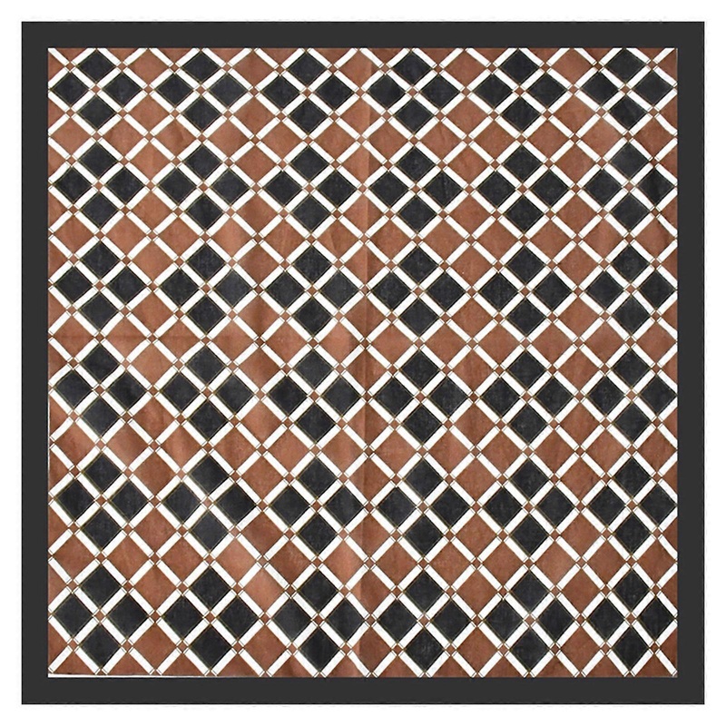 Punk Style Lattice Print Woman Hairband Hiphop Square Bandana Headscarf Adjustable Turban Multi-Purpose Hair Accessories | Fruugo SG