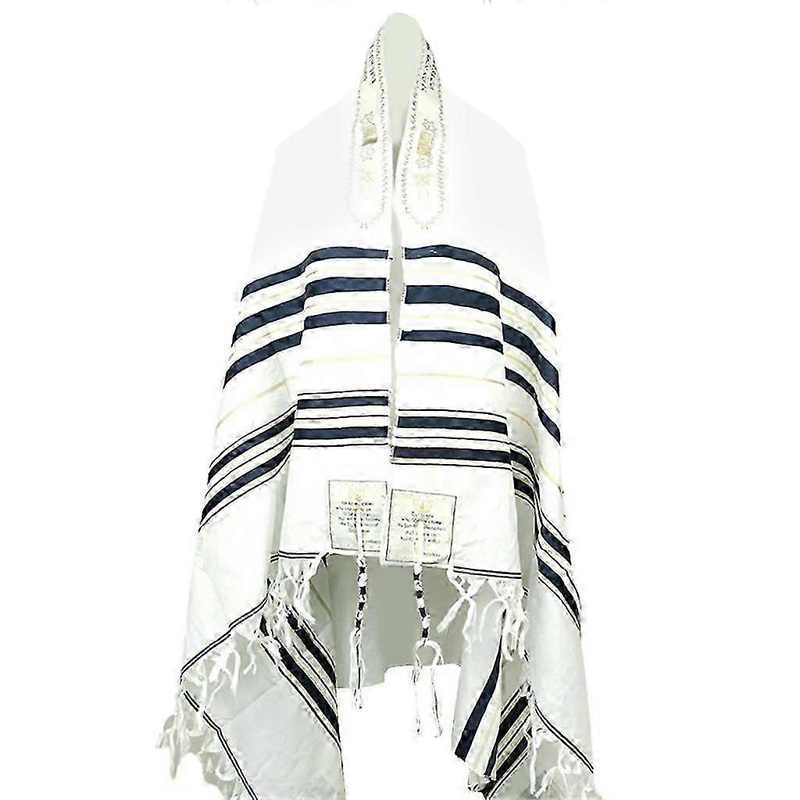 Women Men Messianic Jewish Israel Tallit Prayer Shawl Scarf 108x180cm Shawl-Good | Fruugo SG
