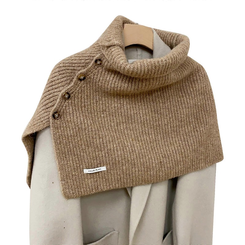 Women Pullover Scarf Solid Color Turtleneck Shawl Sweater for Winter Casual Wear Cold Weather Knitting Blouse Jumpers  khaki | Fruugo SG