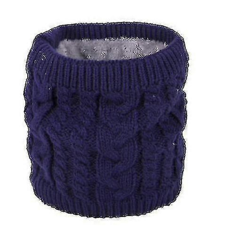 Hmwy-unisex Winter Warm Knitted Ring Scarves | Fruugo SG