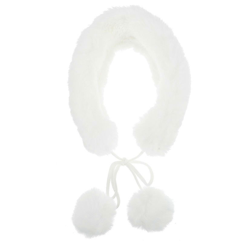 Imitation Collar Scarf Winter Warmth Cute Scarf Rectangular Shape Hanfu Collar 120X10CM 1Set | Fruugo SG