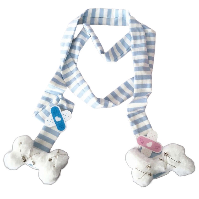 Japanese Striped Scarf for Adult Teens 2000s Long Thin Scarf All Season Skinny Scarf Harajuku Scarf Daily Use Neck Wear | Fruugo SG