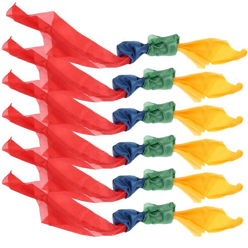 Magician Handkerchief Long Rectangular Multi 48X7CM Stage Performance 6Pcs | Fruugo SG