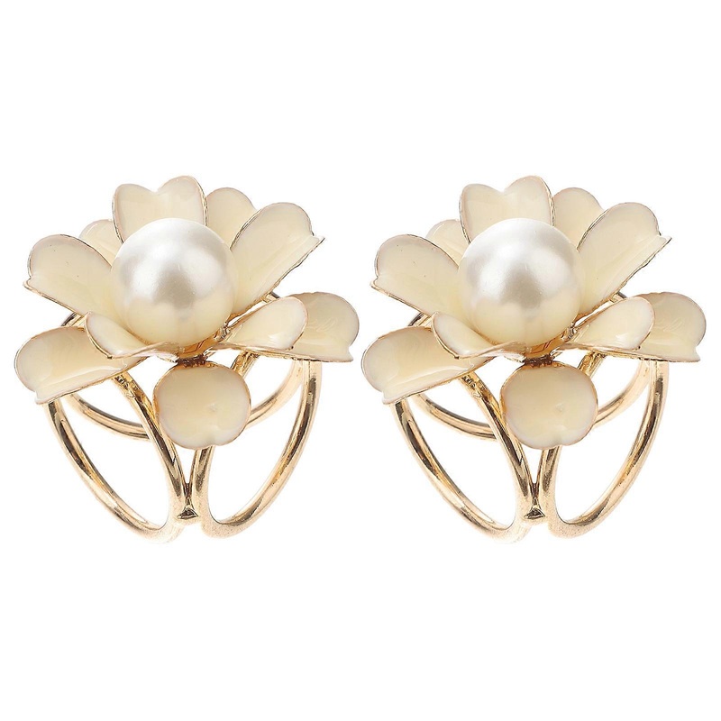 Shawl Buckle Silk Scarf Clasp Clips Yellow 2.7X2.5X2.5CM Fixing Decorative 2Pcs | Fruugo SG