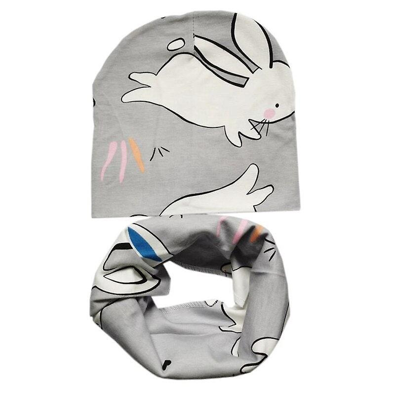 Spring Autumn Winter Cotton Children Hat Cap Set Boys Girls Neck Scarf Warm Cap Kids Beanies Sets Knitted Baby Hat Scarf | Fruugo SG