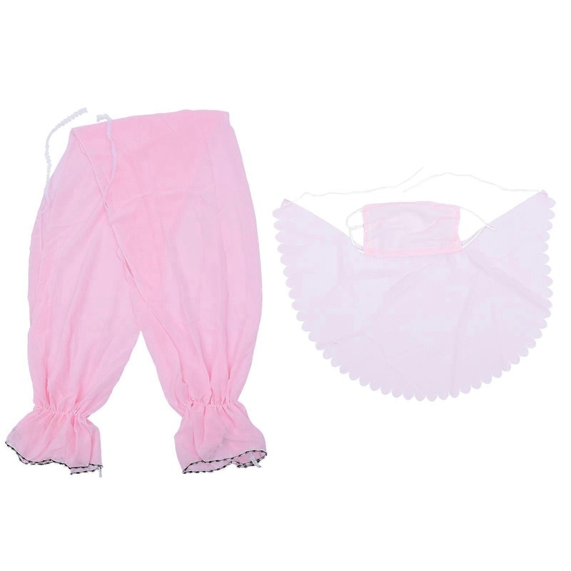Summer Sun Protection Blouse MultiFunction Clothing Decor Women Pink 150X30X1CM Chiffon Skin Protection 1Set | Fruugo SG