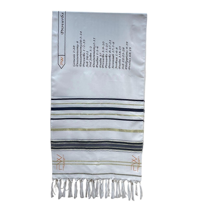 Tallit Prayer Shawl 71×20 Inch Large Messianic Tallit Prayer Shawl Wrap Scarf with English Abstracts Gift Idea | Fruugo SG