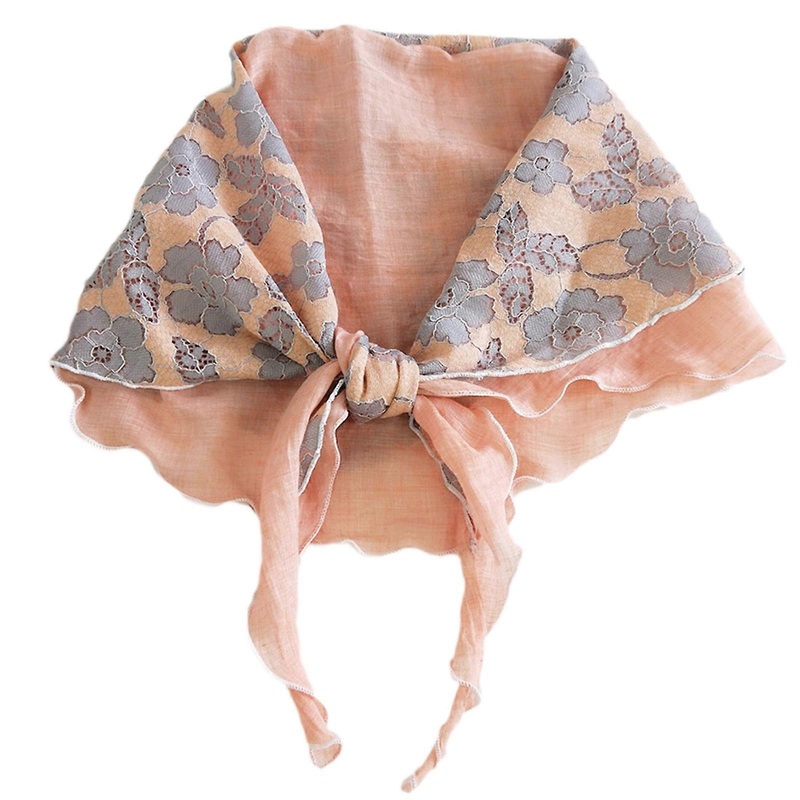 Trendy Summer Scarf for Women Soft Lightweight Floral Pattern Wrap Casual Scarves Shawls Foulard Female Supplies  Solid color orange | Fruugo SG