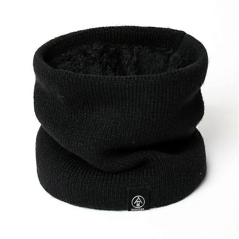 Adult Neck Warmer Knit Fleece Circle Loop Scarf | Fruugo SG