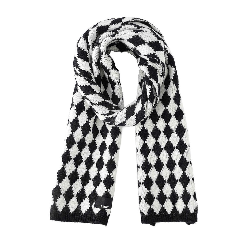 Diamond Plaid Scarf Plaid Scarf For Women Buffalo Plaid Scarf Casual Scarf Ladies Shawls And Wraps Neck Wrap  Black | Fruugo SG