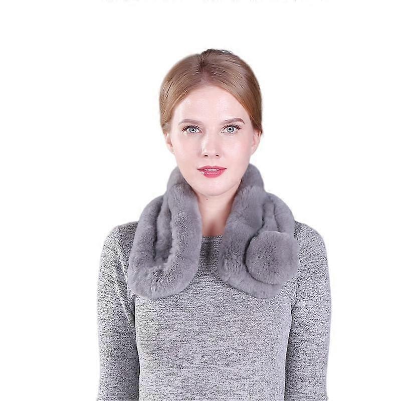 Evago Warm Women’s Rex Rabbit Fur Scarves Scarf, Ladies Winter Warm Knitted Fashion Scarf Scarves for Women Multicolor | Fruugo SG