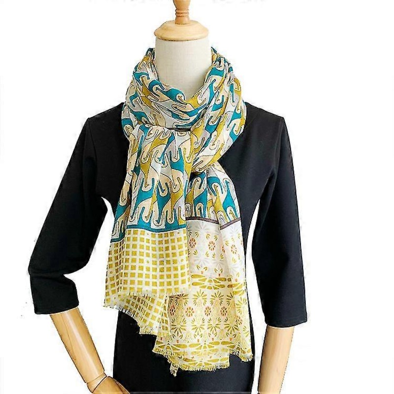 Fashionable women’s cashmere warm winter scarf | Fruugo SG