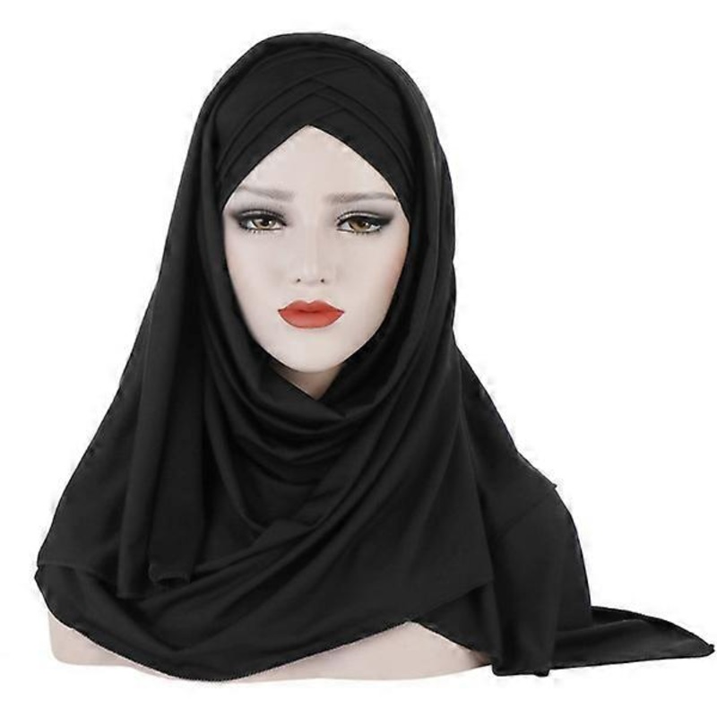 Instand Shawl Hijab Headscarf One Piece Hijabs Hooded Cap Scarf (C) | Fruugo SG
