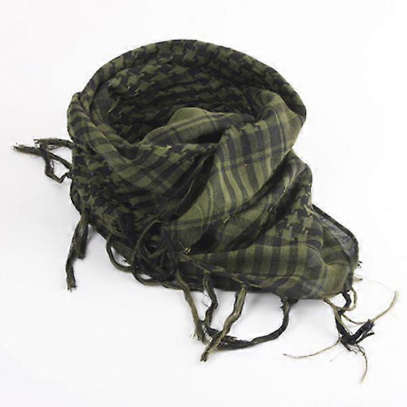 New Lightweight Plaid Tassel Arab Desert Shemagh Scarf(D) | Fruugo SG