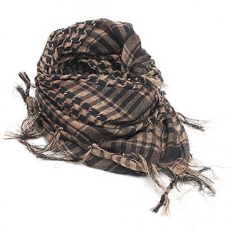 New Lightweight Plaid Tassel Arab Desert Shemagh Scarf (G) | Fruugo SG