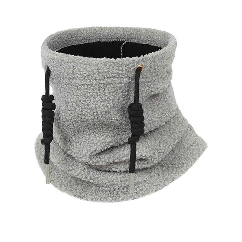 Plush Neck Warmer Breathable Moisture Wicking Scarf Travel Friendly Scarve for Men and Women Outdoors  Light Grey | Fruugo SG