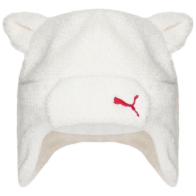Puma Minicats Fleece Kids White/Red Hat Gloves Set 830151 02 | Fruugo SG