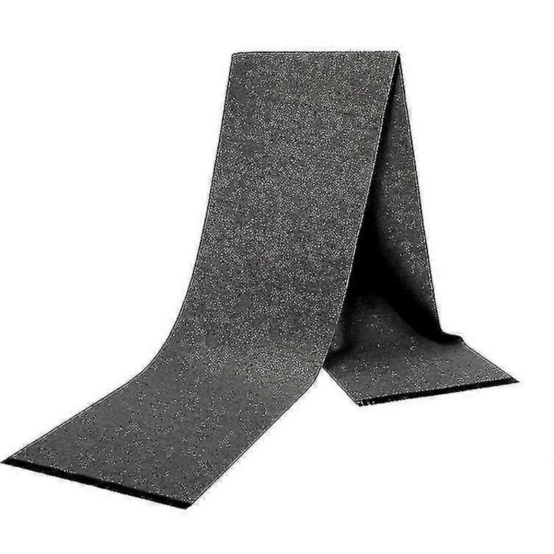 Solid Color Scarf Men’s Warm Ick Scarf, Dark Gray | Fruugo SG