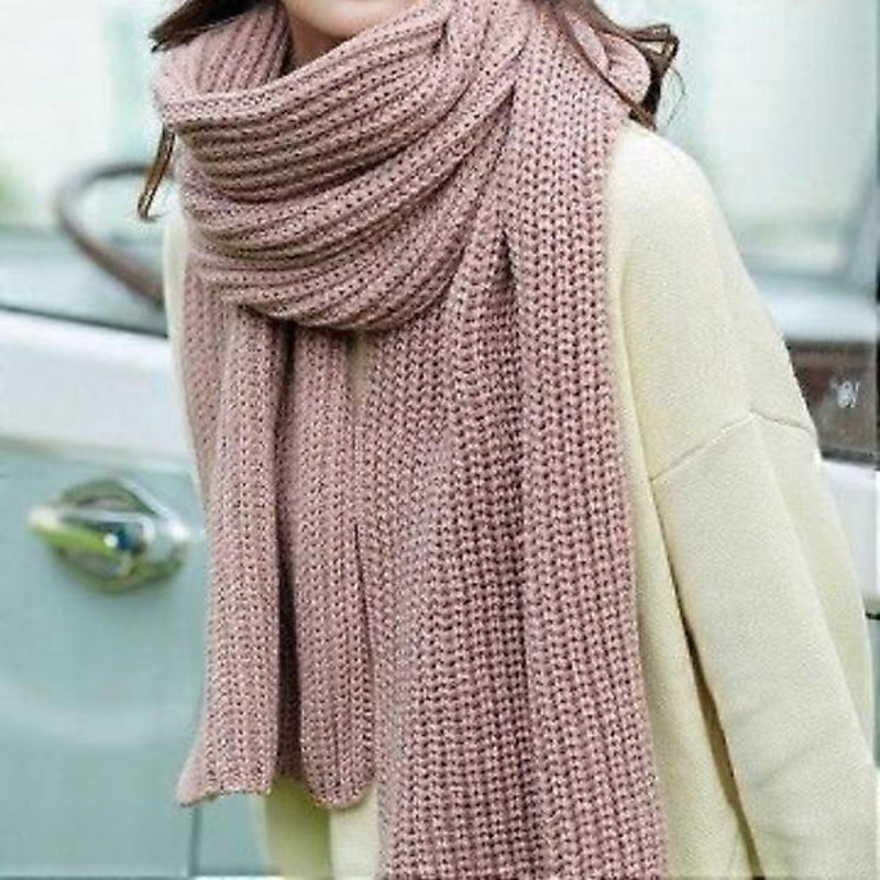 Winter Fashion Women Thick Scarf Knitted Scarves A) | Fruugo SG