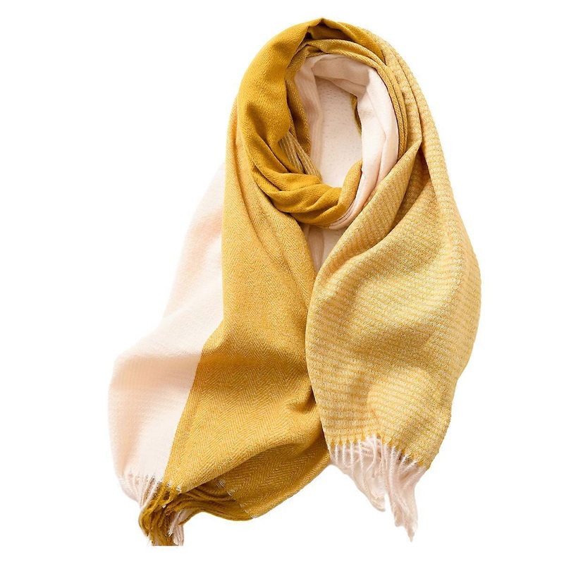 Women’s Fall Winter Scarf Cashmere Feel Scarf Lightweight Scarves for Women Large Soft 2 Tone Shawls and Wraps | Fruugo SG