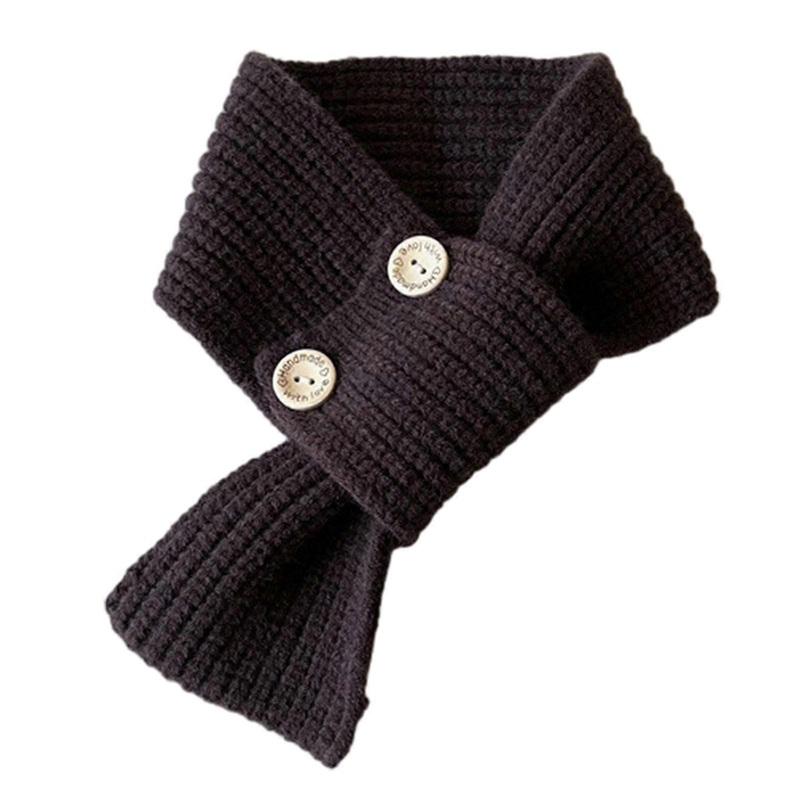 Adjustable Toddler Scarf Cute Baby Scarf  Knitted Warm Buttons Scarves Fashionable & Protected from the Cold Weather  Gray | Fruugo SG