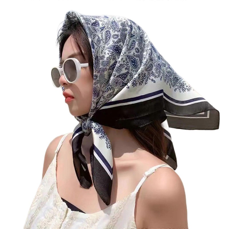 Bright Color Vacation Headscarf with Leaf Patterns Great for Female and Girl Beach and Casual Wear Sunproof Headpiece | Fruugo SG