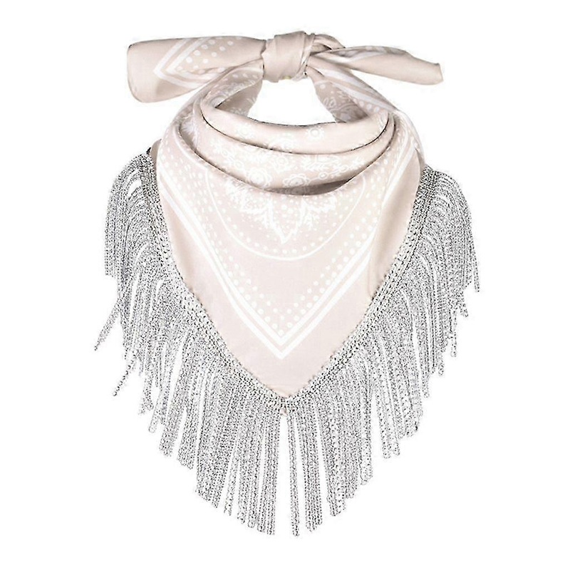 Cowgirl Bandanas Rhinestones Fringe Scarf Bachelorette Bandanas Cowboys BandanasCamel SZRH A-YH | Fruugo SG
