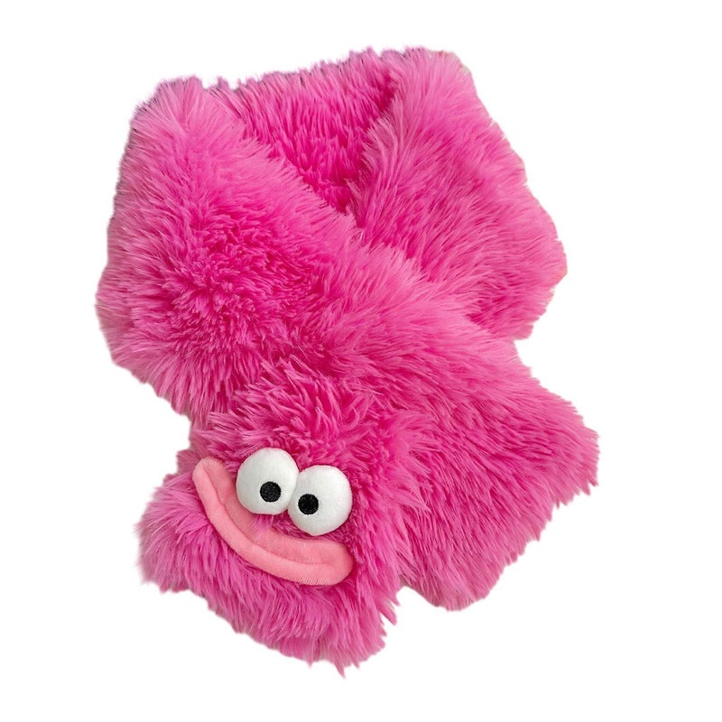 Fleece Boys Girls Scarf Warm Winter Autumn Kids Collar Scarf Neck Warmer Children Scarf Children Warm Neckerchief  Rose Red | Fruugo SG