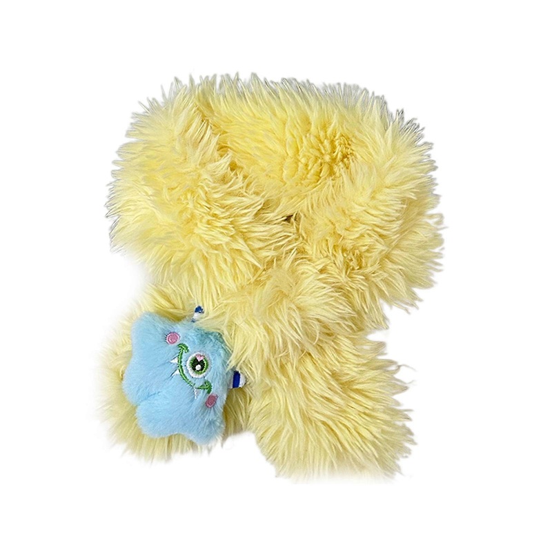 Neckerchief Winter Scarves for Kids Boy Girl Toddlers Infant Cartoon Plush Monsters Scarf Thicken Neck Cover Warm Scarf  Yellow | Fruugo SG