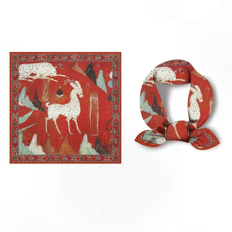 Soft Silk Scarf for Women Lightweight and Breathable Elegant Accessory for Versatile Styling | Fruugo SG