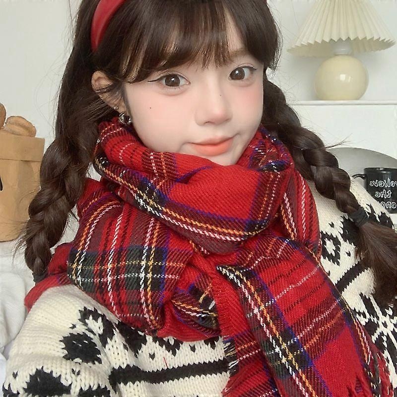 Soft & Warm Scottish Plaid Winter Scarf for Men and Women, Perfect for Winter | Fruugo SG