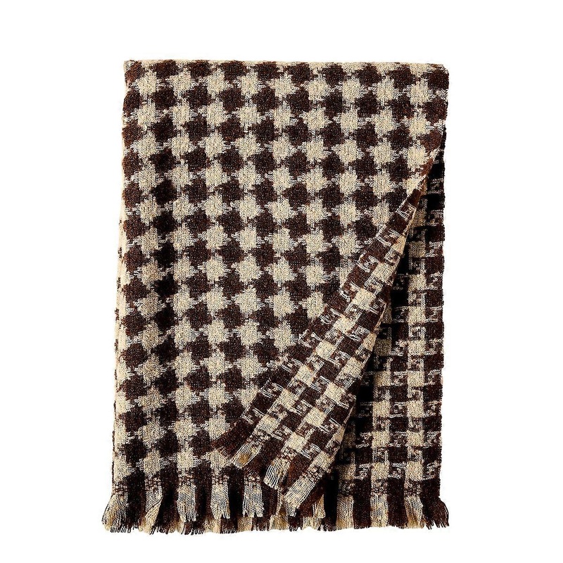 Winter Scarf Oversized Plaid Square Blanket Scarf, 70*190cm for women | Fruugo SG