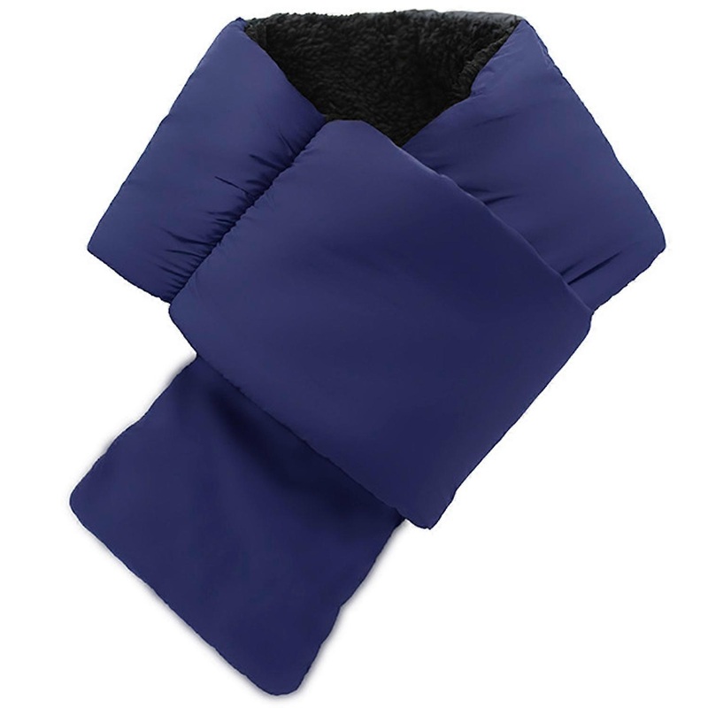 Winter Scarf Thickened Padded Plush Windproof Cold-resistant Stay Warm Solid Color Unisex Outdoor | Fruugo SG