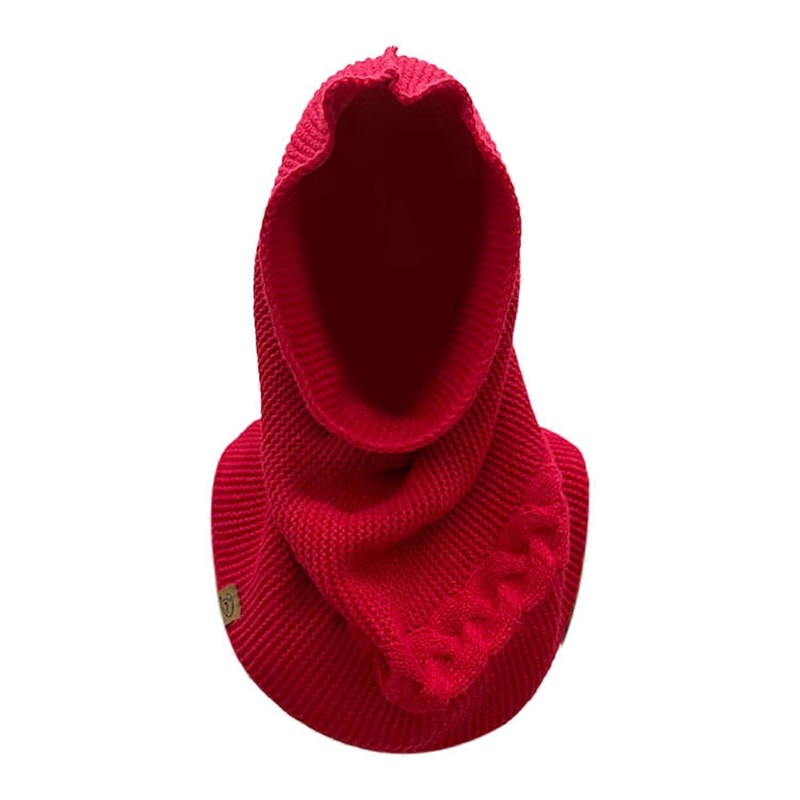 Winter Wool Knitting Scarf Women Men Solid Color Dual Use Shawl Scarf Twist Texture Versatile Warm | Fruugo SG