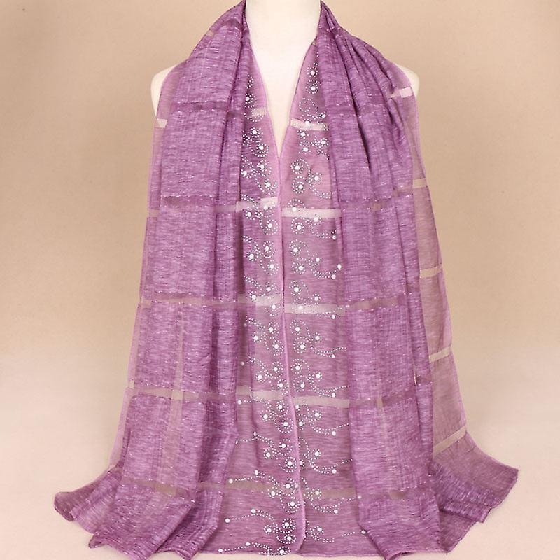 Women Scarf Shawl 2022 Autumn Thin Semi-transparent Sun Protection Casual | Fruugo SG