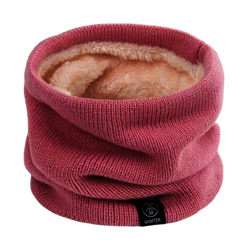 Men Women Neck Gaiter Winter Thickened Plush Lining Elastic Cold Weather Neck Scarf Outdoor Indoor | Fruugo SG